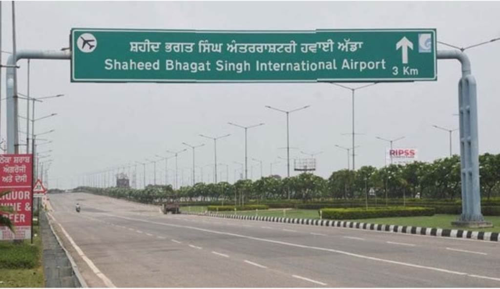 Shortcut route from Mohali to airport to start from May 31